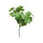 Rama artificial de trébol de la suerte ZHIHUA, 6 piezas, varilla de ajuste, verde, 18cm
