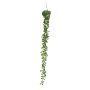 Senecio artificial colgante FENGXI en varilla de ajuste, verde, 60cm