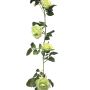 Guirnalda de rosas artificiales KAILIN, verde claro, 145cm