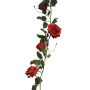 Guirnalda de rosas artificiales KAILIN, rojo, 145cm