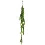 Cactus de hoja decorativa HUALIAN con flores, varilla de ajuste, crema, 100cm