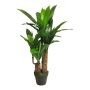 Yucca de plástico ZIJUAN en maceta decorativa, 70cm
