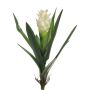 Alpinia purpurata artificial LINNIE, blanca, 55cm
