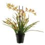 Orquídea Cymbidum artificial XINGUI, rosa-verde, 70cm