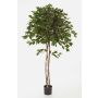 Ficus exótica sintético KURO, troncos naturales, verde, 150cm