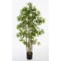 Árbol de bambú sintético YAN, tronco de bambú real, verde, 80cm