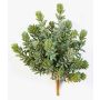 Sedum artificial OLAVI en varilla de ajuste, verde, 20cm