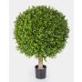 Árbol boj artificial TOM, tronco natural, verde, 75cm, Ø60cm