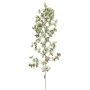 Rama decorativa de alerce LIHEJIA, nevada, bayas, verde-rojo, 70cm