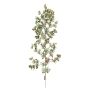 Rama decorativa de alerce LIJIAHE, nevada, bayas, verde-rojo, 45cm