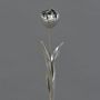 Tulipán artificial LIANNA, plata-champán, 45cm