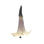 Flor artificial de datura ZIBIN, violeta-crema, 16cm