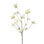 Rama artificial de ciruelo OUNALI con flores, blanca, 125cm
