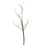 Rama artificial de sauce tortuoso AROU, negra, 120cm
