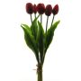 Tulipán artificial LIBIA, rojo, 35cm