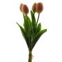 Tulipán artificial LIBIA, rosa, 35cm