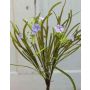 Hierba artificial Ipomoea INDIA en varilla, morado claro, 30cm