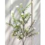 Rama de manzanilla artificial JAMIE, blanca, 70cm, Ø2cm