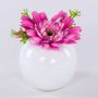 Gerbera sintética IMINA, rosa-lila, 12cm, Ø15cm