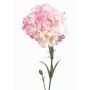 Clavelina artificial VANERA, rosa-blanco, 60cm, Ø9cm