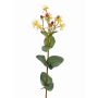 Rama de hierba de San Juan artificial ARMIE con flores, frutos, amarillo-rojo, 65cm