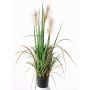 Carrizo artificial EYOTA con panículas, verde-marrón, 80cm