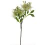 Rama artificial de Crataegus MEIRAN con flores, crema, 65cm