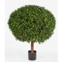 Árbol boj artificial TOM, tronco natural, verde, 115cm, Ø100cm