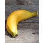 Plátano de plástico RIKKO, amarillo, 13cm
