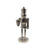 Figura decorativa de cascanueces RUNAR, plateada, 11,5 x 11 x 30 cm