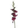 Gladio artificial KIVANA, violeta oscuro, 90 cm