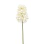 Flor decorativa jacinto EULUNA, color crema, 50 cm