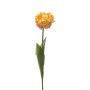 Flor artificial de tulipán LIOMARA, amarillo-melocotón, 65 cm