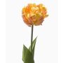 Flor artificial de tulipán LIOMARA, amarillo-melocotón, 65 cm