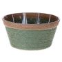 Cesta para flores NERIONKO, verde-beige, 10cm, Ø19cm