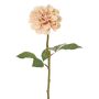 Flor artificial Dalia BREDANA, rosa claro, 60 cm, Ø 11 cm