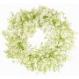 Corona decorativa de gypsophila GERSAN, blanco, Ø30cm