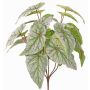 Begonia artificial DIKTIS en varilla, verde-gris, 35cm