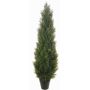 Tuya artificial ODINE en maceta decorativa, crossdoor, verde, 150cm