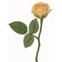 Rosa artificial GABI, melocotón-crema, 30cm, Ø6cm