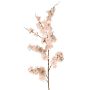 Rama decorativa cerezo japonés ZORYA con flores, rosa crema, 125 cm