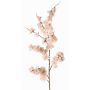 Rama decorativa cerezo japonés ZORYA con flores, rosa-crema, 125cm