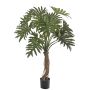 Planta artificial filodendro Selloum DONIS, tronco artificial, 150 cm
