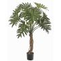 Planta artificial filodendro Selloum DONIS, tronco artificial, 150cm