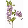 Rama de glicinia artificial NEZUMI con flores, lila, 105cm