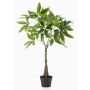 Árbol artificial Pachira ALEC, troncos artificiales, 90 cm