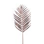Hoja de palmera Areca artificial JAZKI, rojo burdeos metalizado, 85 cm