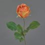 Flor artificial rosa POPI, naranja-rosa, 55 cm, Ø 7 cm