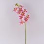 Rama de orquídea Cymbidium artificial LANAKILA, rosa y blanco, 75 cm