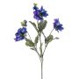 Rama artificial de pensamientos SKAILA, azul-lila, 55 cm